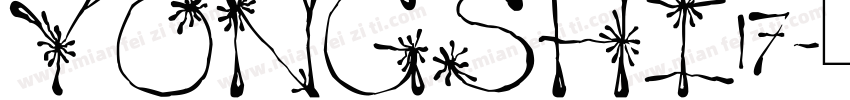YONGSHI17字体转换