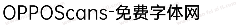 OPPOScans字体转换