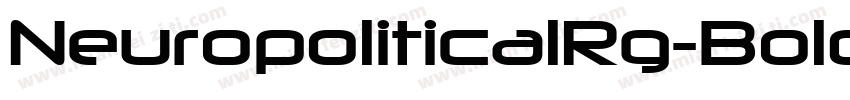 NeuropoliticalRg-BoldItalic字体转换