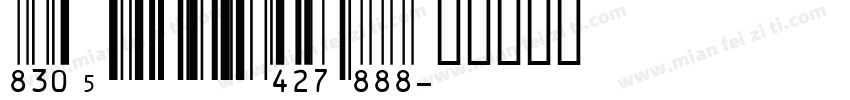 IDAutomationOCRaIII字体转换