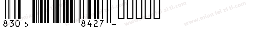 IDAutomationSOCRb字体转换