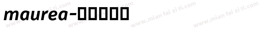 maurea字体转换