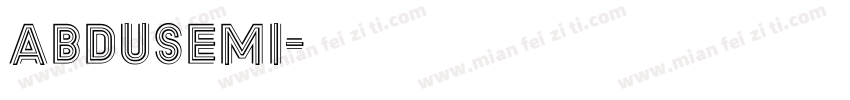 abdusemi字体转换
