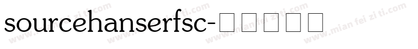 sourcehanserfsc字体转换