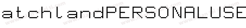 atchlandPERSONALUSEONLY字体转换
