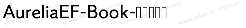 AureliaEF-Book字体转换