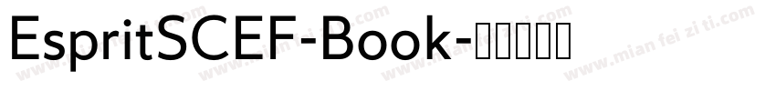 EspritSCEF-Book字体转换