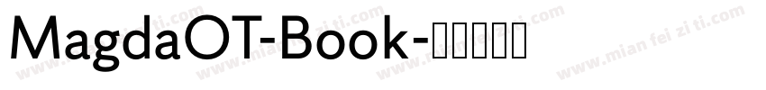 MagdaOT-Book字体转换