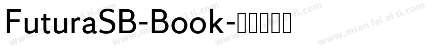 FuturaSB-Book字体转换