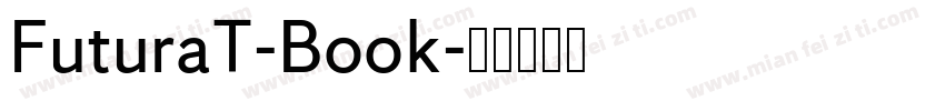 FuturaT-Book字体转换