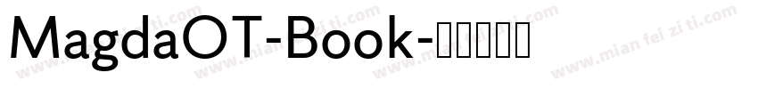 MagdaOT-Book字体转换