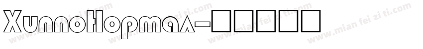 HippoNormal字体转换