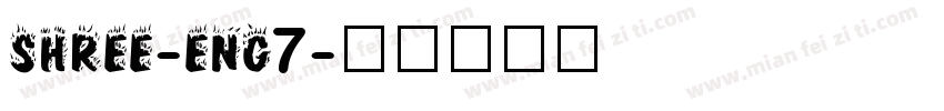 SHREE-ENG7字体转换