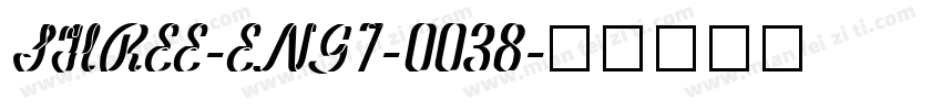 SHREE-ENG7-0038字体转换