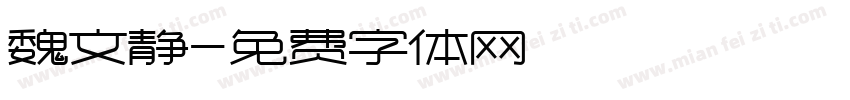 魏文静字体转换