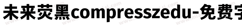 未来荧黑compresszedu字体转换