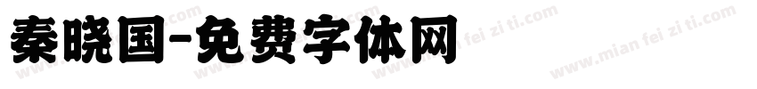 秦晓国字体转换