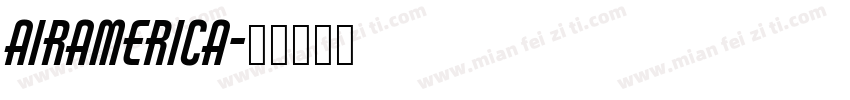 AirAmerica字体转换