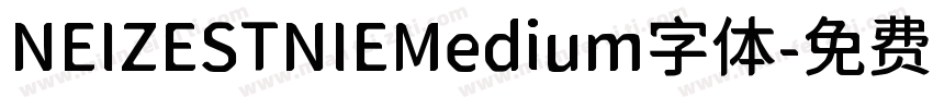 NEIZESTNIEMedium字体字体转换