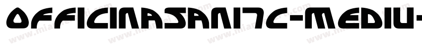 officinasanitc-mediu字体转换
