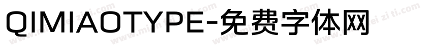 QIMIAOTYPE字体转换