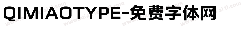 QIMIAOTYPE字体转换