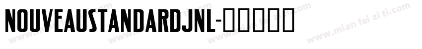 NouveauStandardJNL字体转换