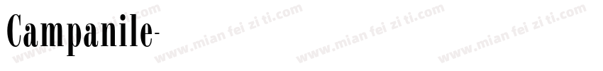 Campanile字体转换