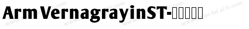 ArmVernagrayinST字体转换