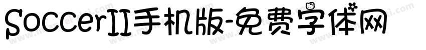 SoccerII手机版字体转换