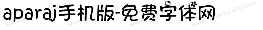 aparaj手机版字体转换