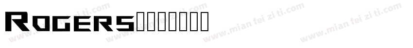 Rogers2字体转换
