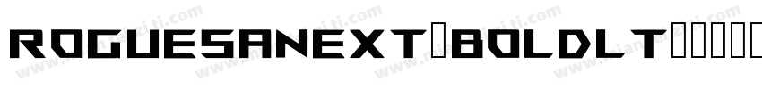 roguesanext-boldlt字体转换