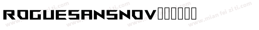 roguesansnov字体转换
