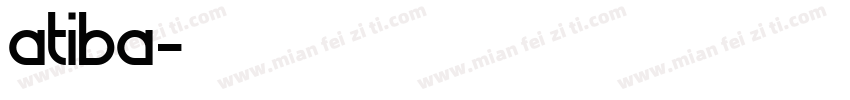 atiba字体转换