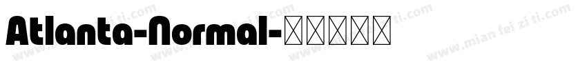 Atlanta-Normal字体转换