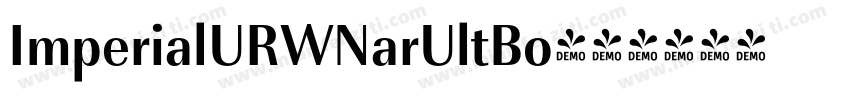 ImperialURWNarUltBo字体转换
