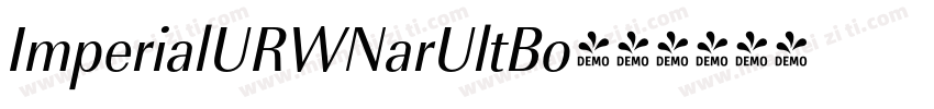 ImperialURWNarUltBo字体转换