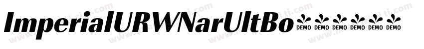ImperialURWNarUltBo字体转换
