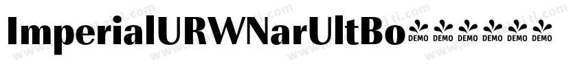ImperialURWNarUltBo字体转换