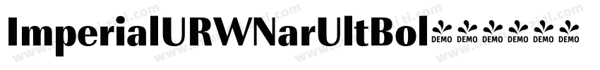 ImperialURWNarUltBol字体转换