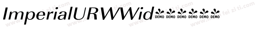 ImperialURWWid字体转换