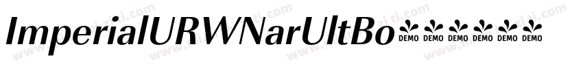 ImperialURWNarUltBo字体转换