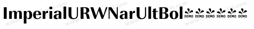 ImperialURWNarUltBol字体转换
