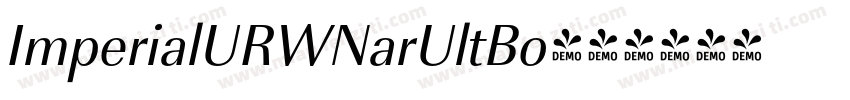 ImperialURWNarUltBo字体转换