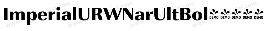 ImperialURWNarUltBol字体转换