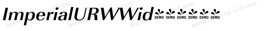 ImperialURWWid字体转换