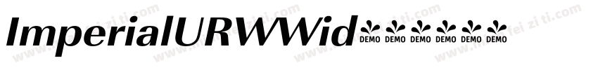 ImperialURWWid字体转换