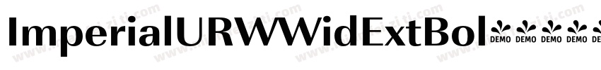 ImperialURWWidExtBol字体转换 ImperialURWWidExtBol字体转换