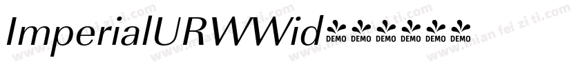 ImperialURWWid字体转换